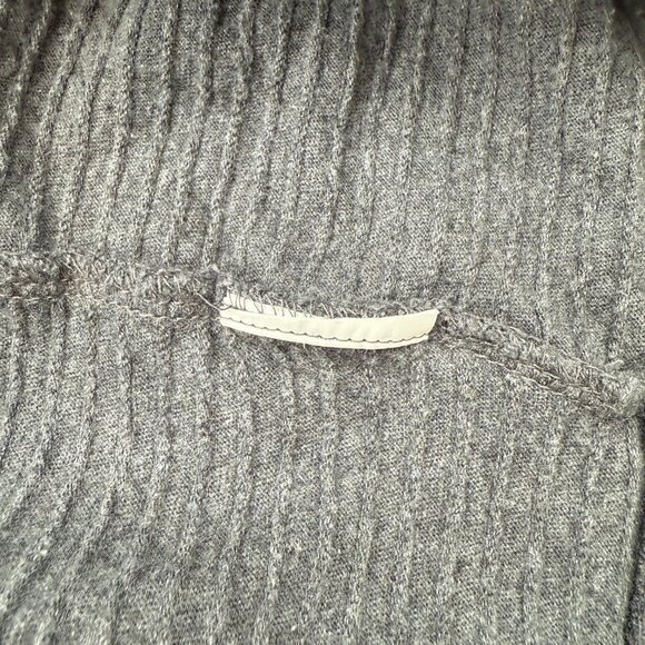 Calvin Klein Sweater Men’s M Gray Cotton Pullover 1/4 Zip Classic Knit Casual - Picture 6 of 10